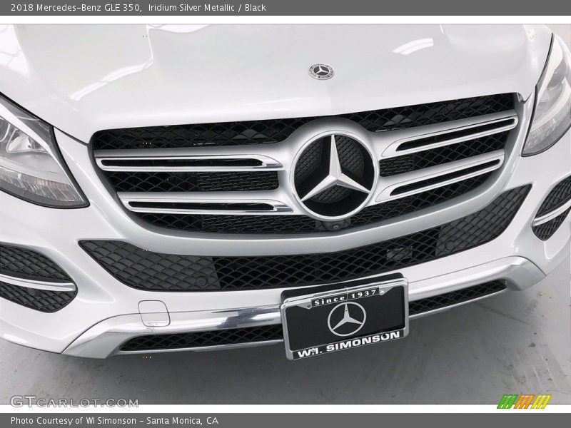 Iridium Silver Metallic / Black 2018 Mercedes-Benz GLE 350