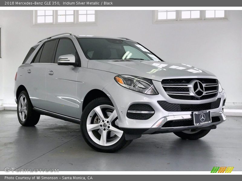 Iridium Silver Metallic / Black 2018 Mercedes-Benz GLE 350