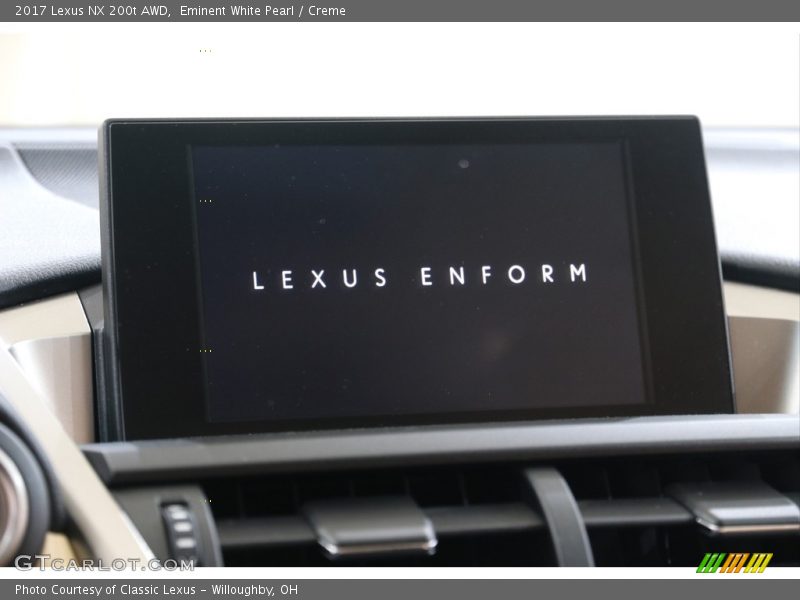 Eminent White Pearl / Creme 2017 Lexus NX 200t AWD