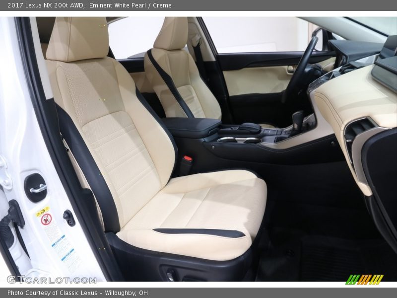 Eminent White Pearl / Creme 2017 Lexus NX 200t AWD