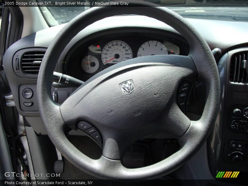 Bright Silver Metallic / Medium Slate Gray 2005 Dodge Caravan SXT