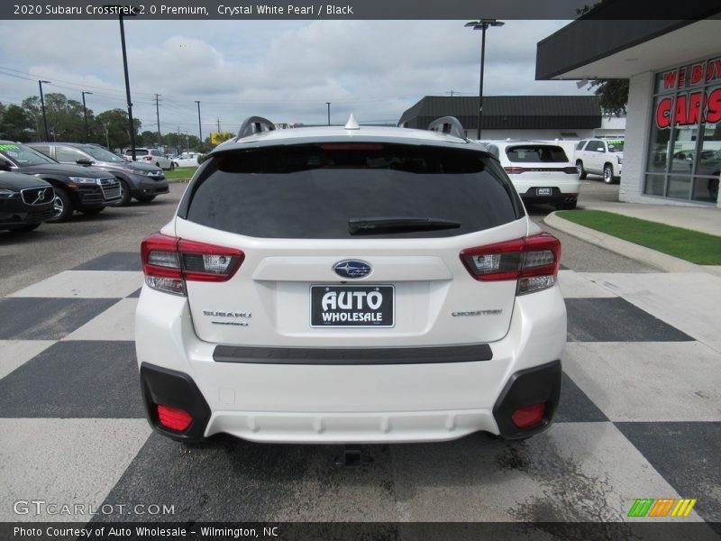 Crystal White Pearl / Black 2020 Subaru Crosstrek 2.0 Premium