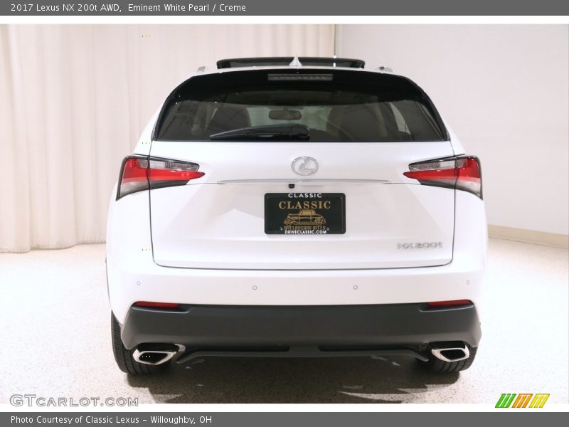 Eminent White Pearl / Creme 2017 Lexus NX 200t AWD