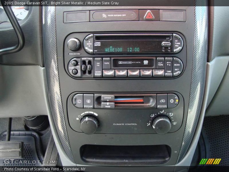 Bright Silver Metallic / Medium Slate Gray 2005 Dodge Caravan SXT