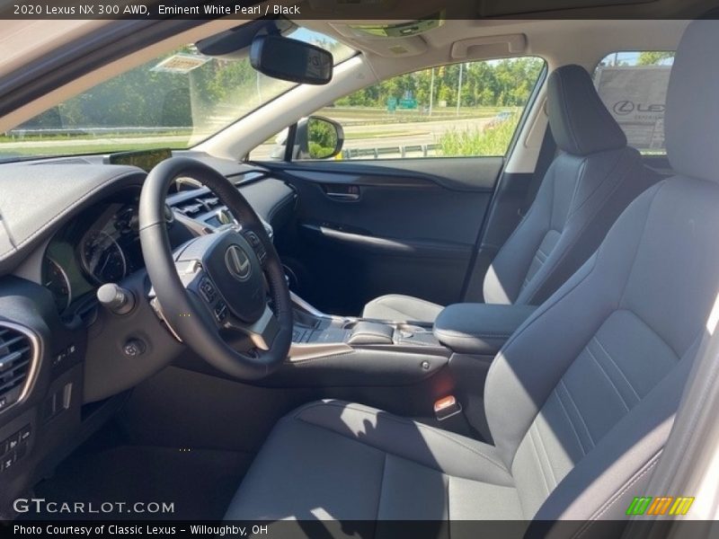 Eminent White Pearl / Black 2020 Lexus NX 300 AWD
