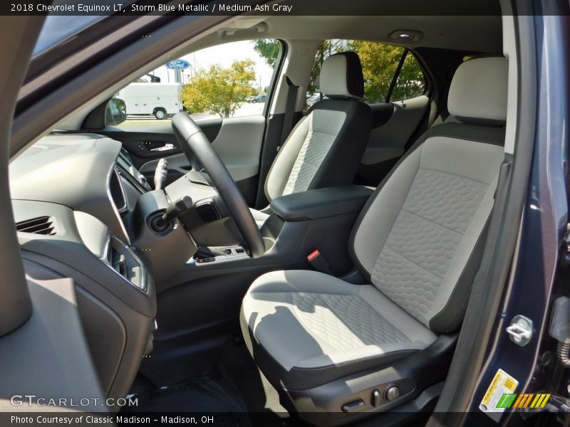  2018 Equinox LT Medium Ash Gray Interior