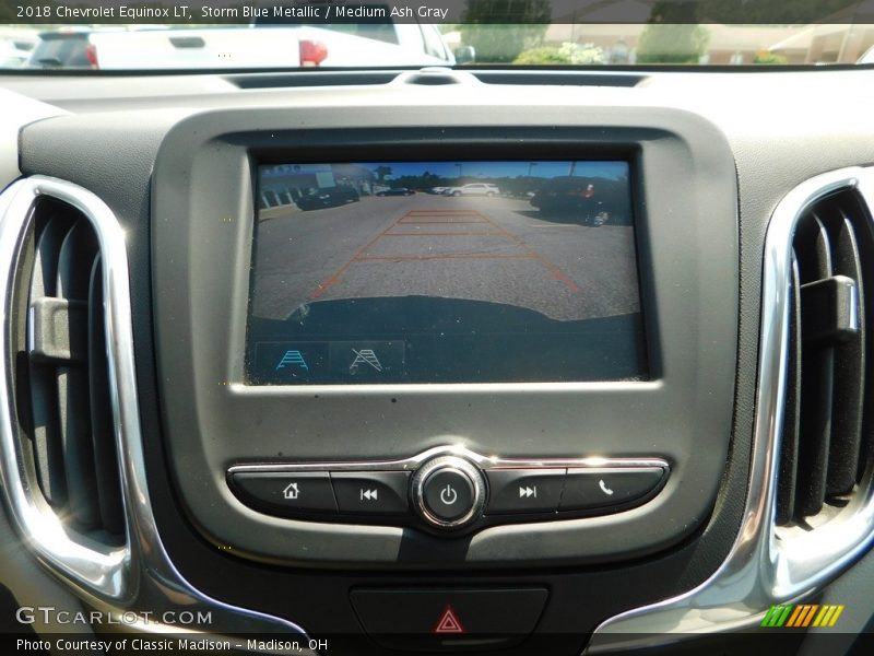 Storm Blue Metallic / Medium Ash Gray 2018 Chevrolet Equinox LT