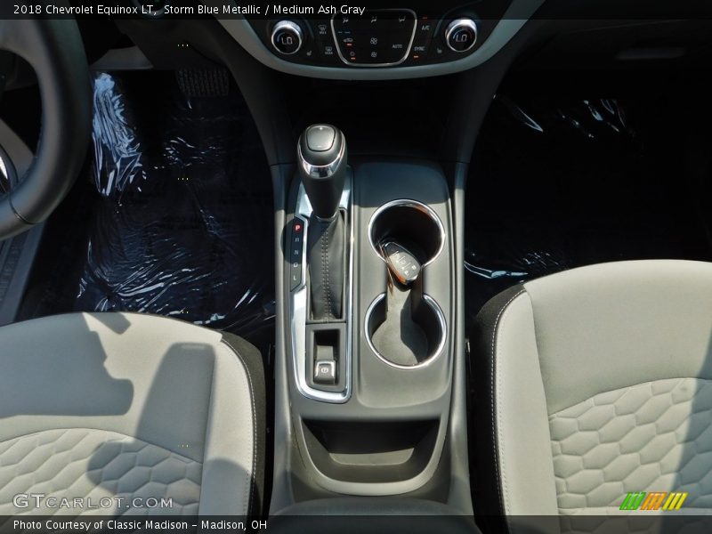 Storm Blue Metallic / Medium Ash Gray 2018 Chevrolet Equinox LT