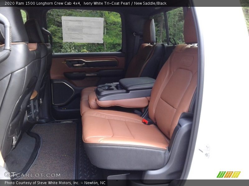 Rear Seat of 2020 1500 Longhorn Crew Cab 4x4