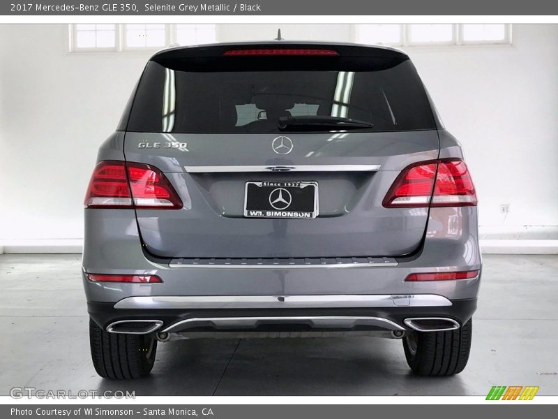 Selenite Grey Metallic / Black 2017 Mercedes-Benz GLE 350