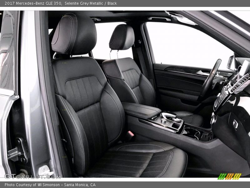 Selenite Grey Metallic / Black 2017 Mercedes-Benz GLE 350