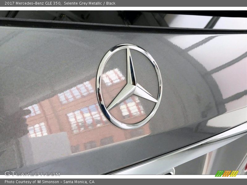 Selenite Grey Metallic / Black 2017 Mercedes-Benz GLE 350