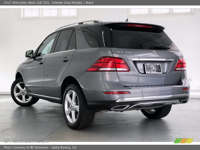 Selenite Grey Metallic / Black 2017 Mercedes-Benz GLE 350