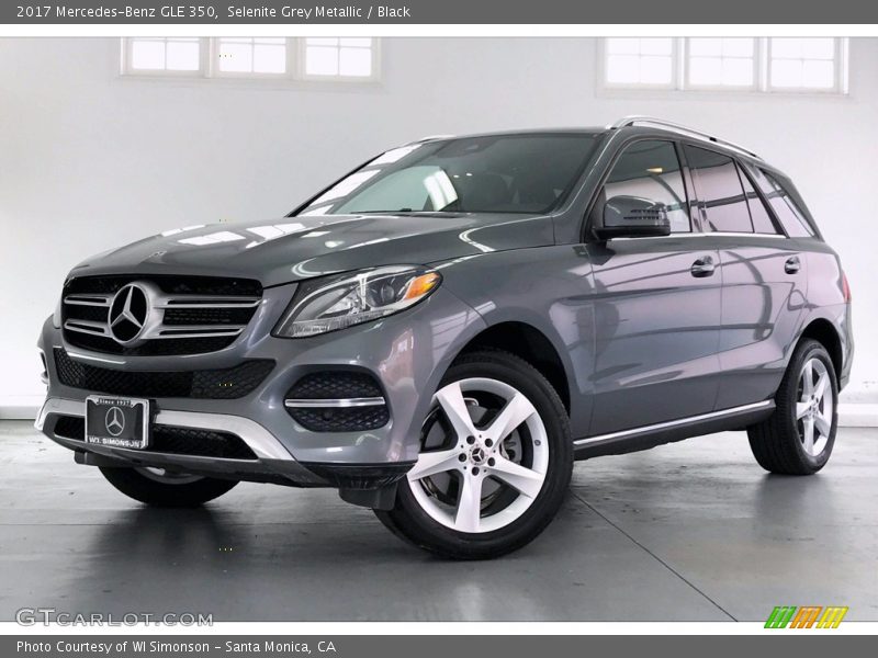 Selenite Grey Metallic / Black 2017 Mercedes-Benz GLE 350