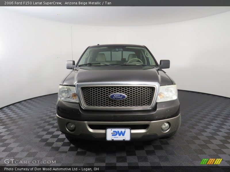 Arizona Beige Metallic / Tan 2006 Ford F150 Lariat SuperCrew