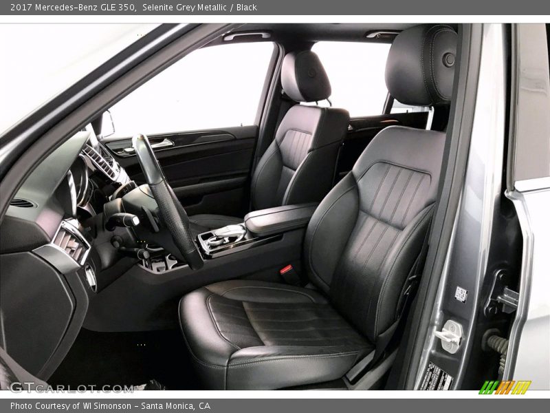Selenite Grey Metallic / Black 2017 Mercedes-Benz GLE 350