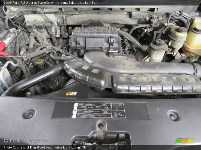 Arizona Beige Metallic / Tan 2006 Ford F150 Lariat SuperCrew