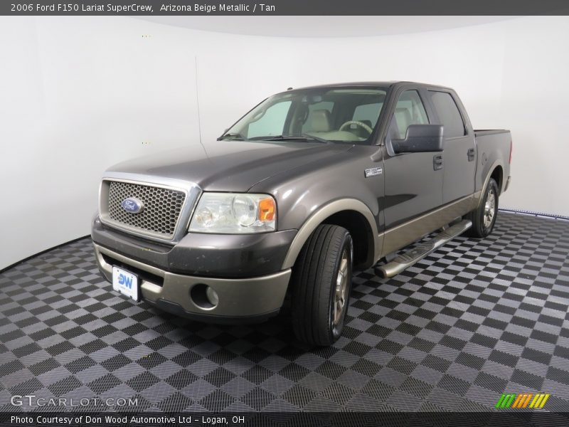 Arizona Beige Metallic / Tan 2006 Ford F150 Lariat SuperCrew