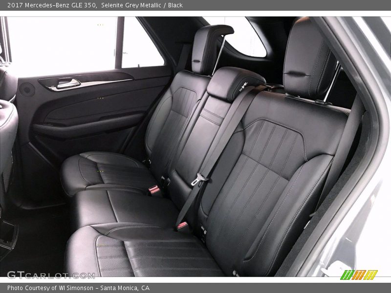 Selenite Grey Metallic / Black 2017 Mercedes-Benz GLE 350