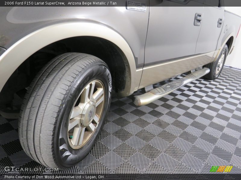 Arizona Beige Metallic / Tan 2006 Ford F150 Lariat SuperCrew