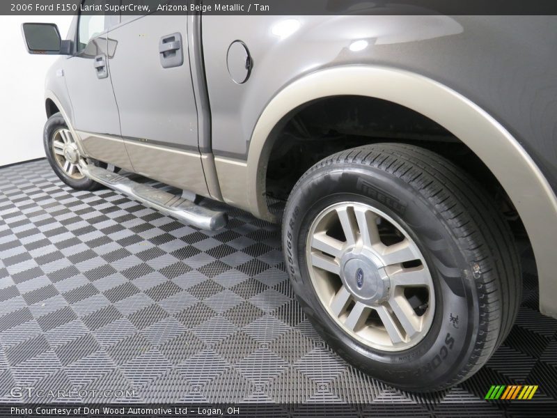 Arizona Beige Metallic / Tan 2006 Ford F150 Lariat SuperCrew