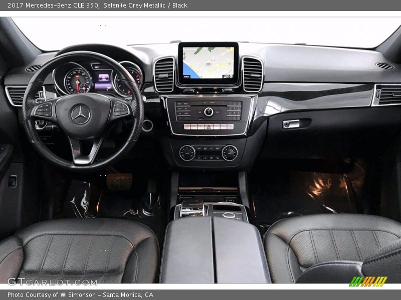 Selenite Grey Metallic / Black 2017 Mercedes-Benz GLE 350