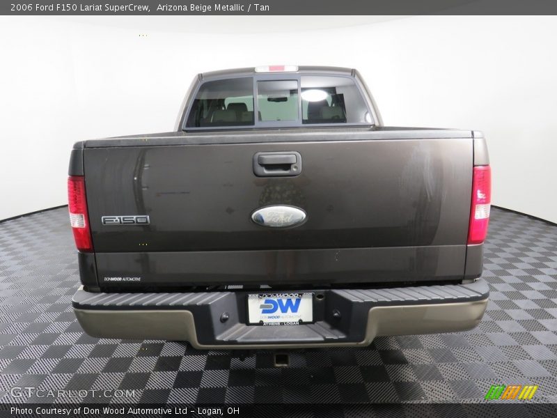 Arizona Beige Metallic / Tan 2006 Ford F150 Lariat SuperCrew