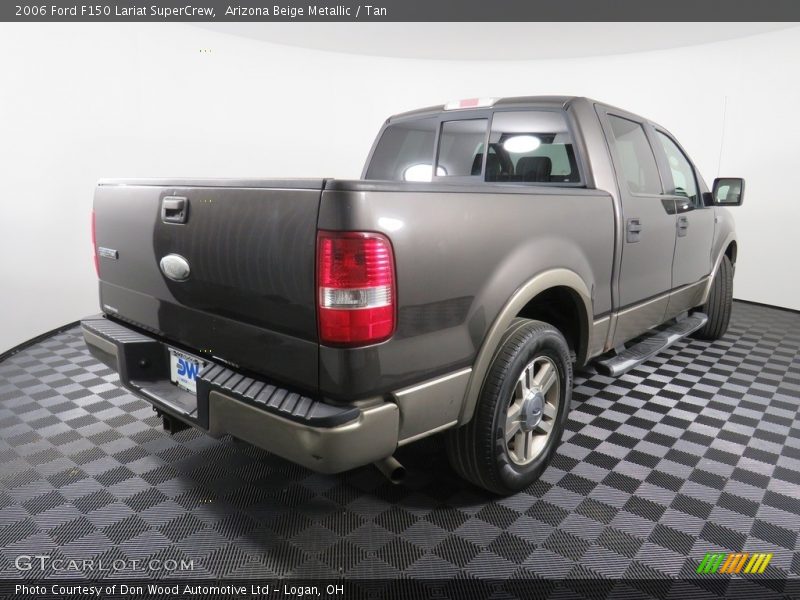 Arizona Beige Metallic / Tan 2006 Ford F150 Lariat SuperCrew