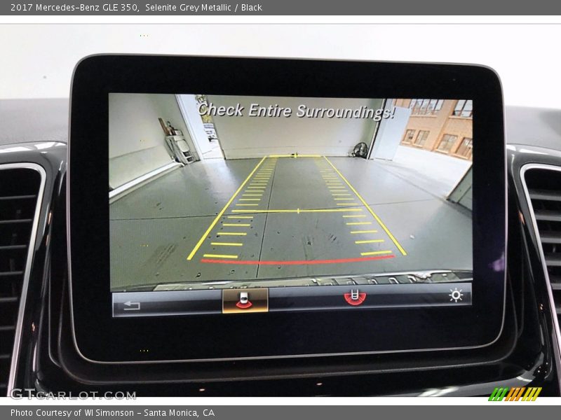 Selenite Grey Metallic / Black 2017 Mercedes-Benz GLE 350