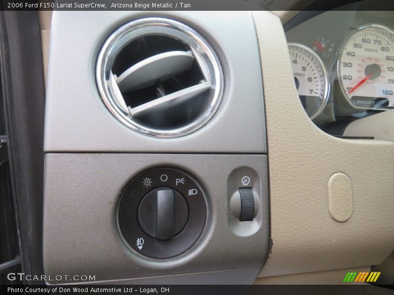 Arizona Beige Metallic / Tan 2006 Ford F150 Lariat SuperCrew