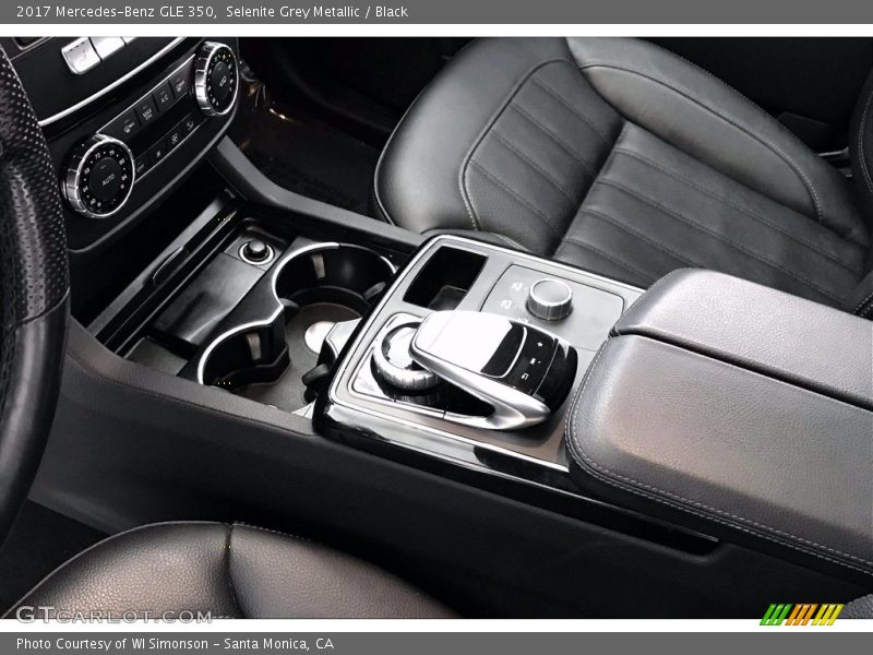 Selenite Grey Metallic / Black 2017 Mercedes-Benz GLE 350