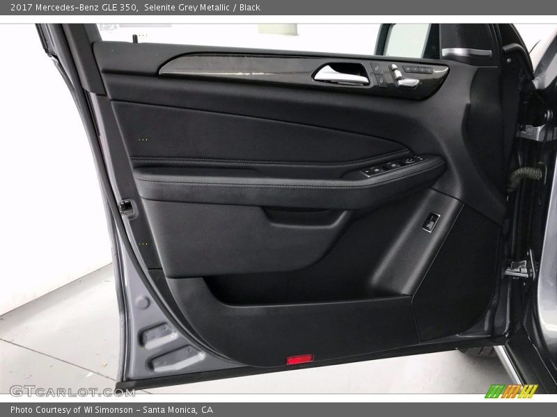 Selenite Grey Metallic / Black 2017 Mercedes-Benz GLE 350