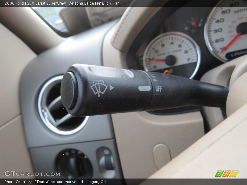 Arizona Beige Metallic / Tan 2006 Ford F150 Lariat SuperCrew