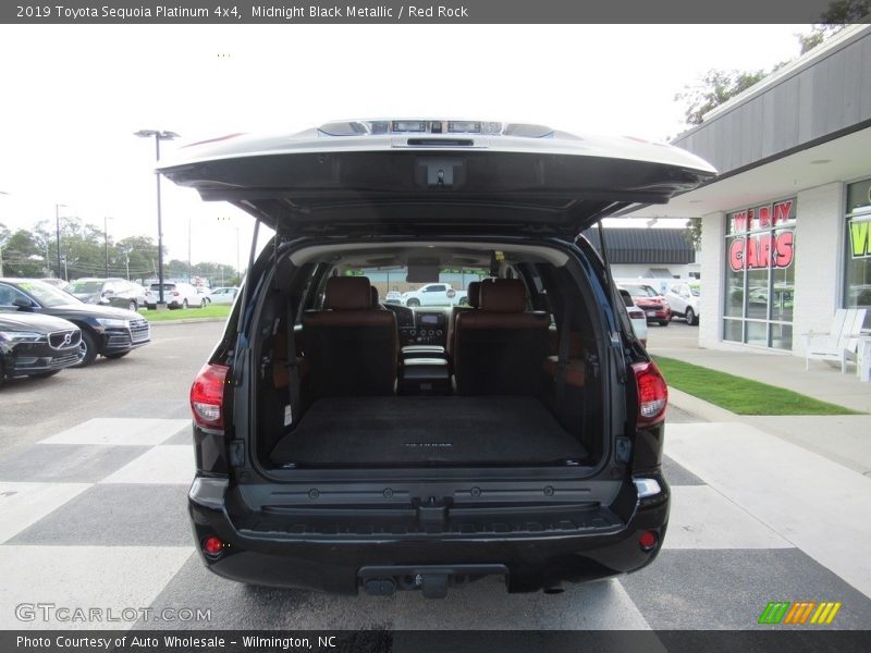 Midnight Black Metallic / Red Rock 2019 Toyota Sequoia Platinum 4x4