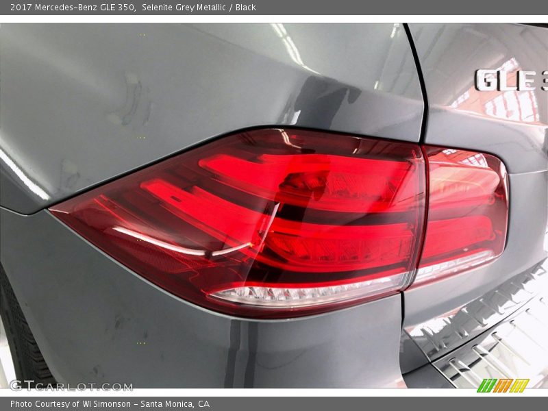 Selenite Grey Metallic / Black 2017 Mercedes-Benz GLE 350