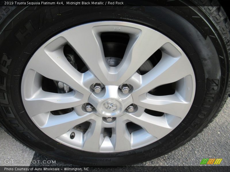 Midnight Black Metallic / Red Rock 2019 Toyota Sequoia Platinum 4x4