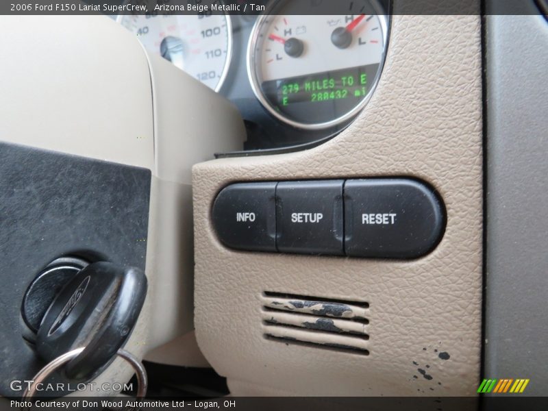Arizona Beige Metallic / Tan 2006 Ford F150 Lariat SuperCrew