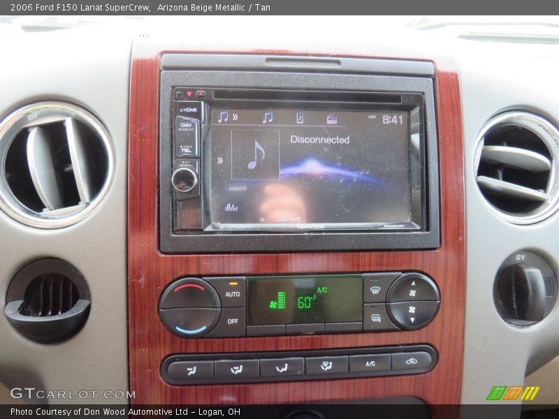 Arizona Beige Metallic / Tan 2006 Ford F150 Lariat SuperCrew
