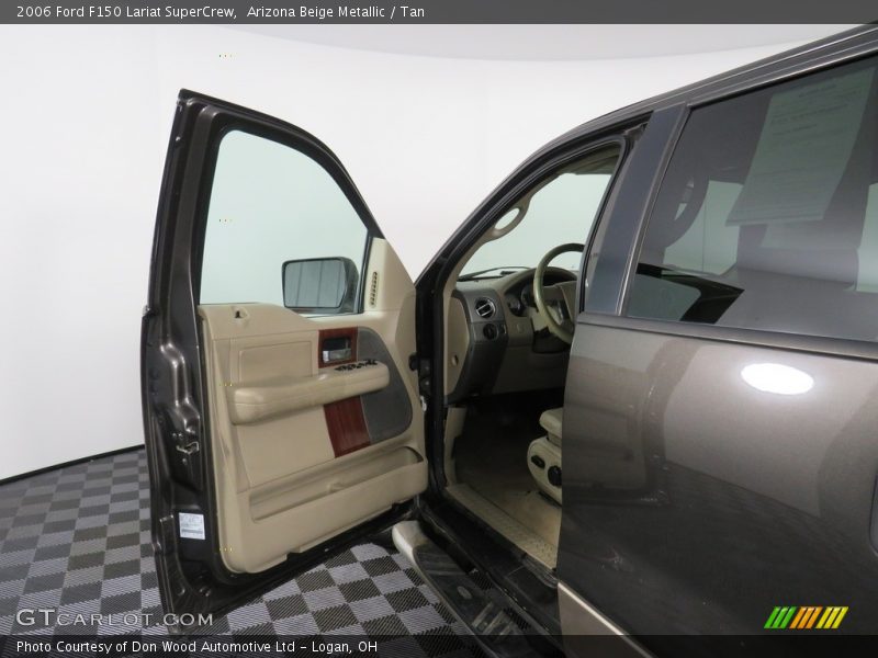 Arizona Beige Metallic / Tan 2006 Ford F150 Lariat SuperCrew