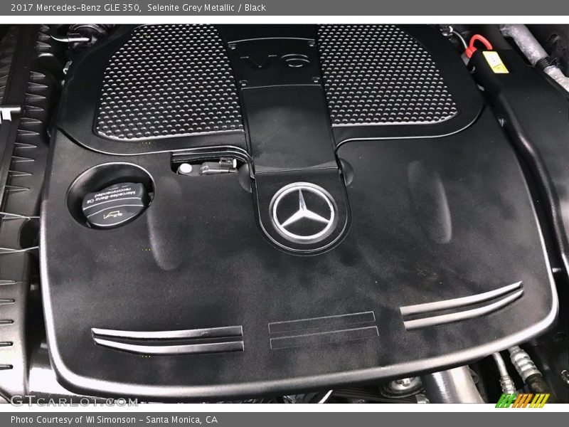 Selenite Grey Metallic / Black 2017 Mercedes-Benz GLE 350