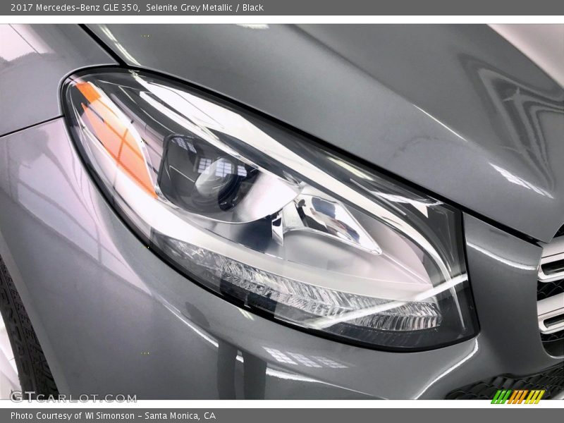 Selenite Grey Metallic / Black 2017 Mercedes-Benz GLE 350