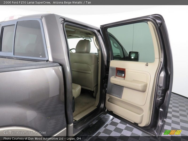 Arizona Beige Metallic / Tan 2006 Ford F150 Lariat SuperCrew