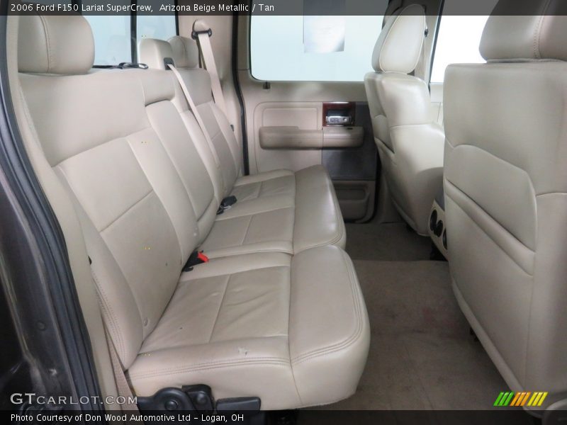 Arizona Beige Metallic / Tan 2006 Ford F150 Lariat SuperCrew