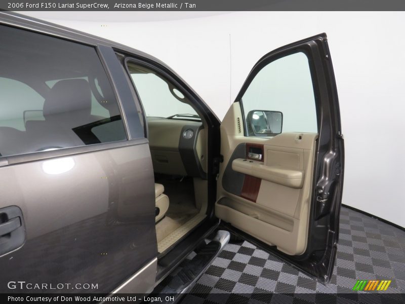 Arizona Beige Metallic / Tan 2006 Ford F150 Lariat SuperCrew