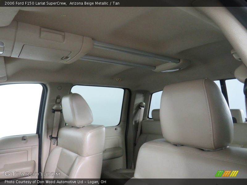 Arizona Beige Metallic / Tan 2006 Ford F150 Lariat SuperCrew