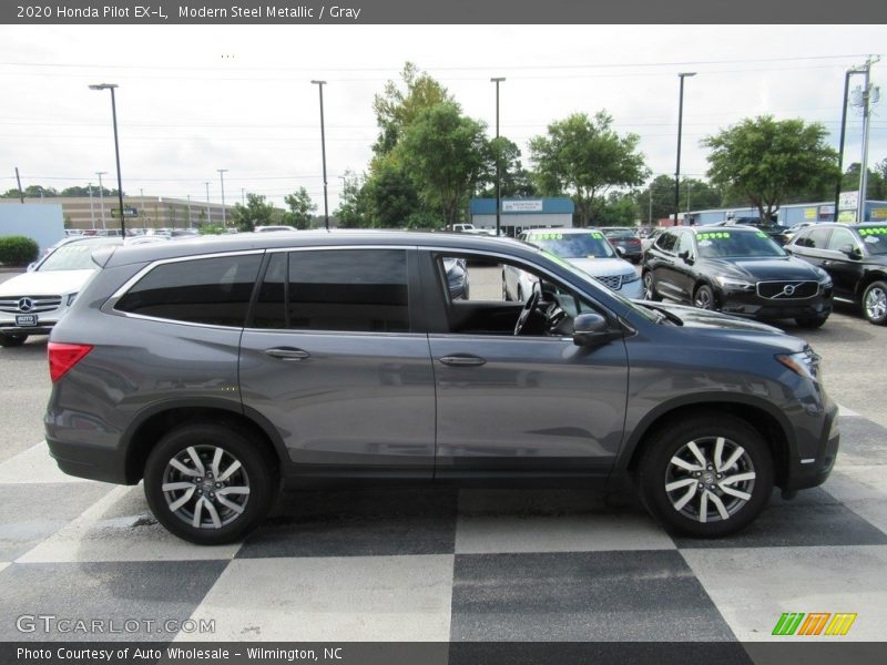 Modern Steel Metallic / Gray 2020 Honda Pilot EX-L