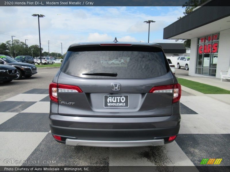 Modern Steel Metallic / Gray 2020 Honda Pilot EX-L