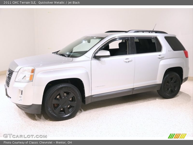 Quicksilver Metallic / Jet Black 2011 GMC Terrain SLE