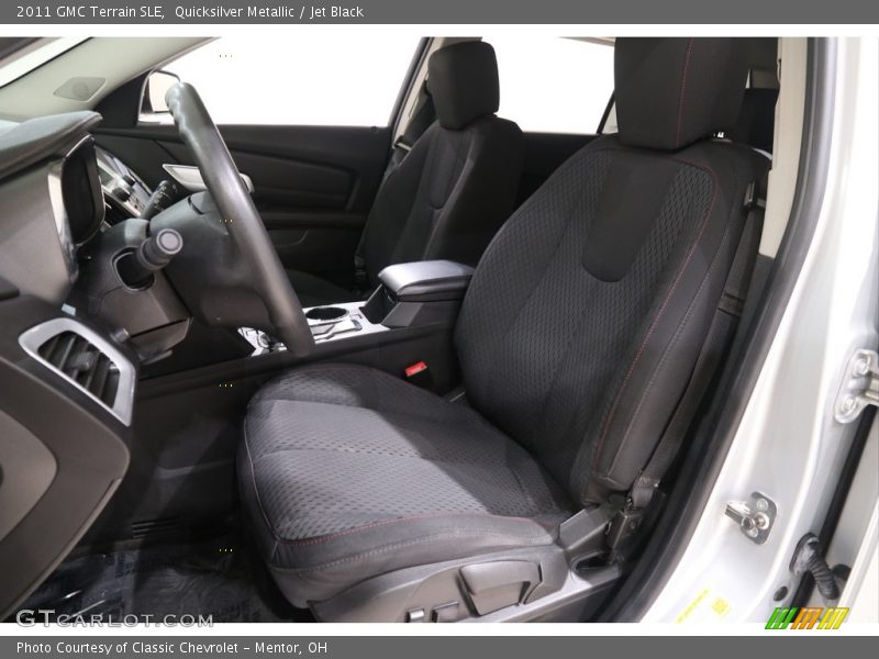Quicksilver Metallic / Jet Black 2011 GMC Terrain SLE