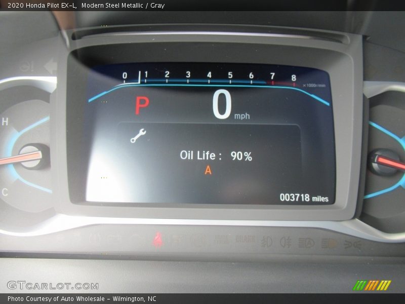 Modern Steel Metallic / Gray 2020 Honda Pilot EX-L